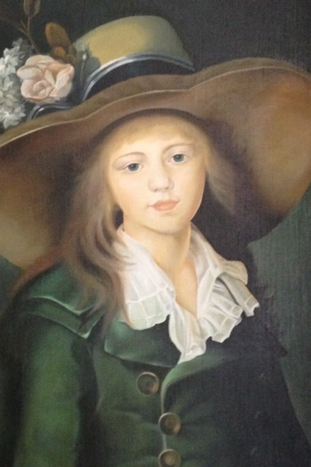 J.L. Voille - Dívka v klobouku
